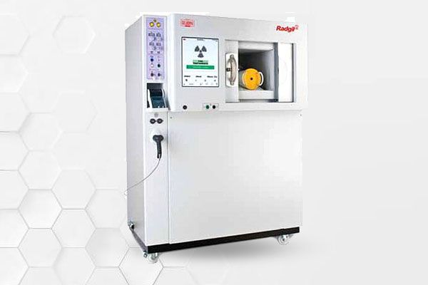 X-ray system for irradiation of blood components