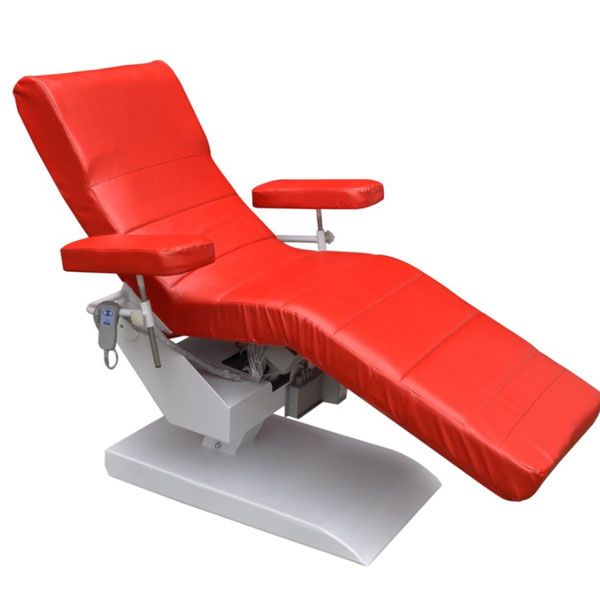 Chair for blood sampling