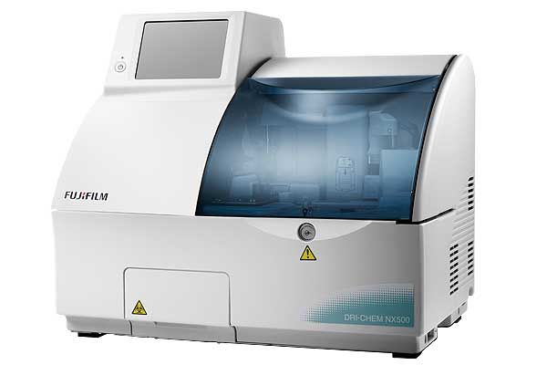 Biochemical express — FDC analyzer DRI-CHEM NX 500, FUJIFILM