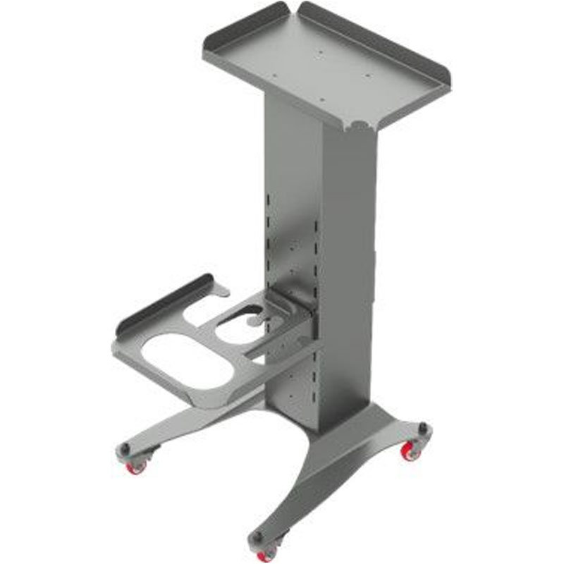 Mechanical trolley to the device (mixer) for controlled blood sampling