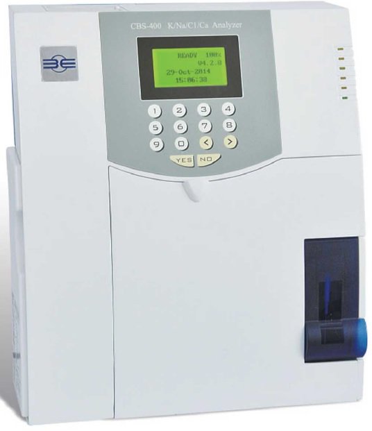 Аналізатор електролітів CBS-400 (K+ Na+ Cl- Ca2+pH)