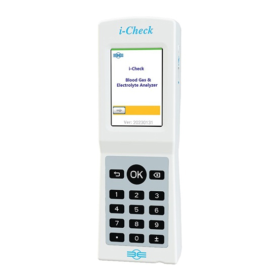 Портативний аналізатор газів крові та електролітів i-Check (pH, PCO2, PO2, K+, Na+, iCa, Hct)