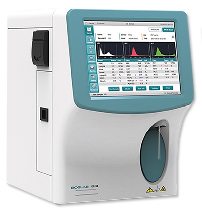 Automatic hematology analyzer 3-diff EC-38